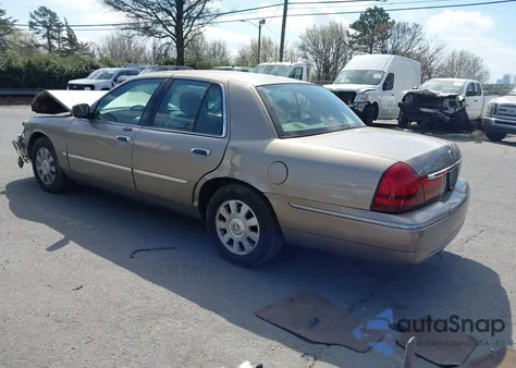 2003 Mercury Grand Marquis Ls из США, поврежденный, VIN 2MEFM75W33X641359
